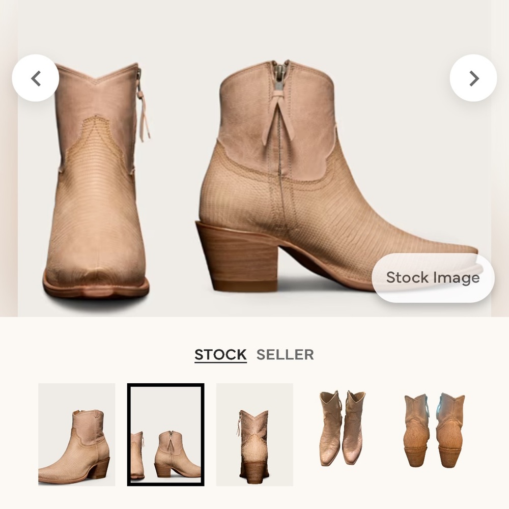 NWT Tecovas The Daisy Sand Relic Lizard boots